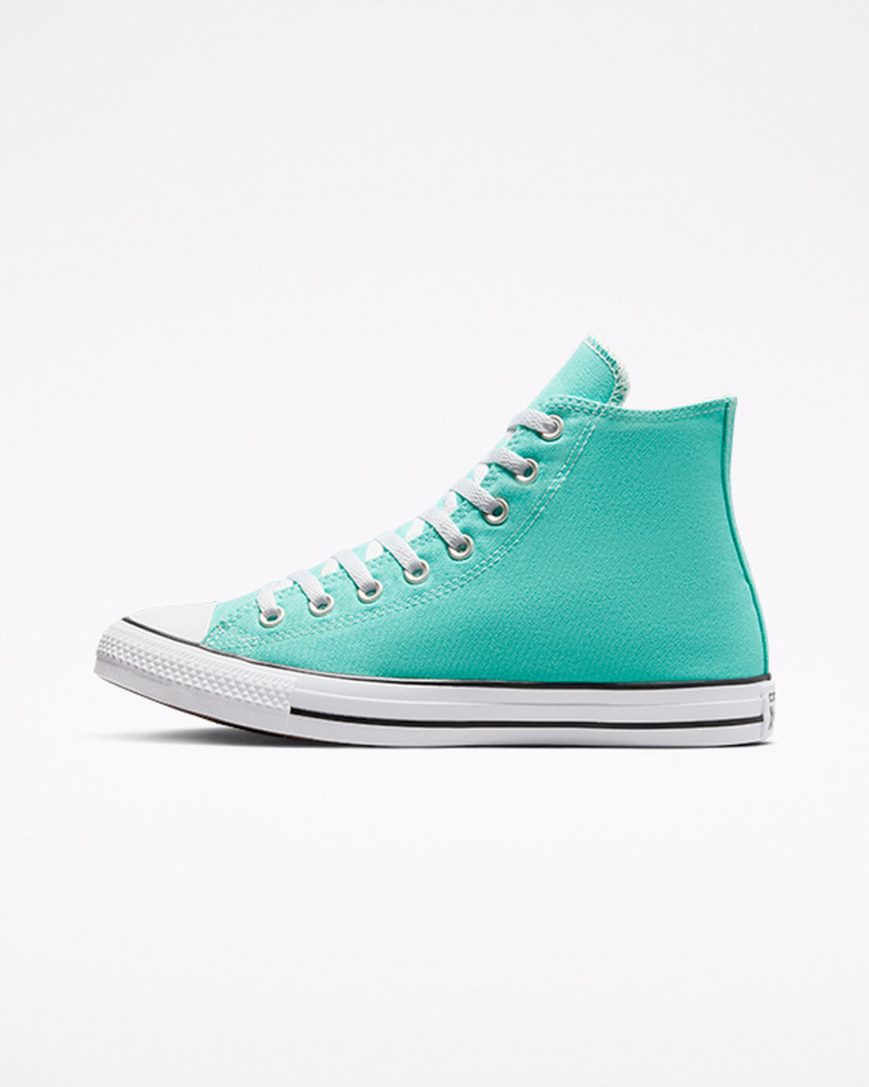 Men's Converse Chuck Taylor All Star Seasonal Color High Top Shoes Light Turquoise | AU E9485M